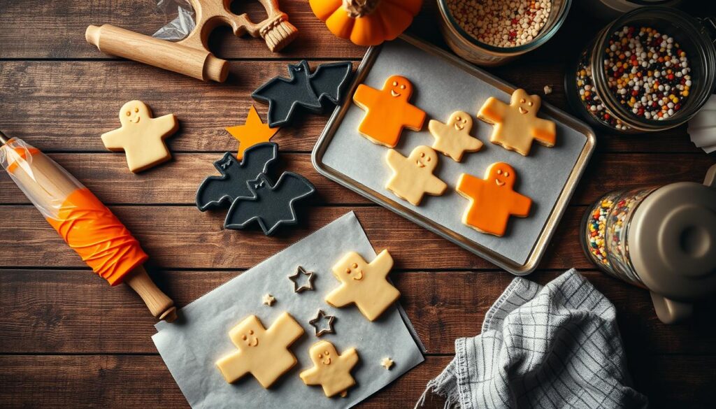 Halloween Cookie Baking Equipment Halloween Cookie Baking Equipment