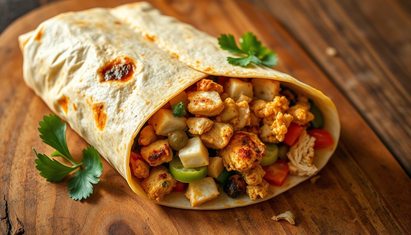 chicken burrito recipe